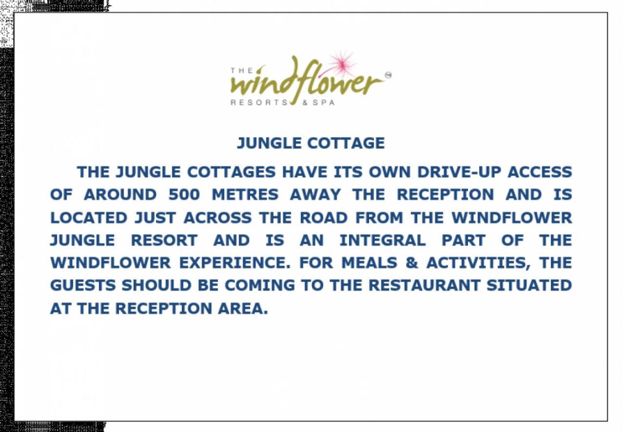 The Windflower Jungle Resort & Spa, Bandipur Bandipūr Exterior foto